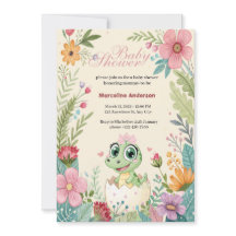 Ovos de jacaré bebê floral kawaii chocando -Menina