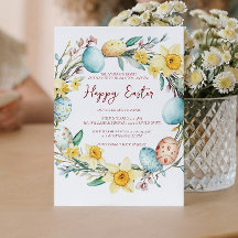 Ovos decorativos e felzs pascoa florais anuais