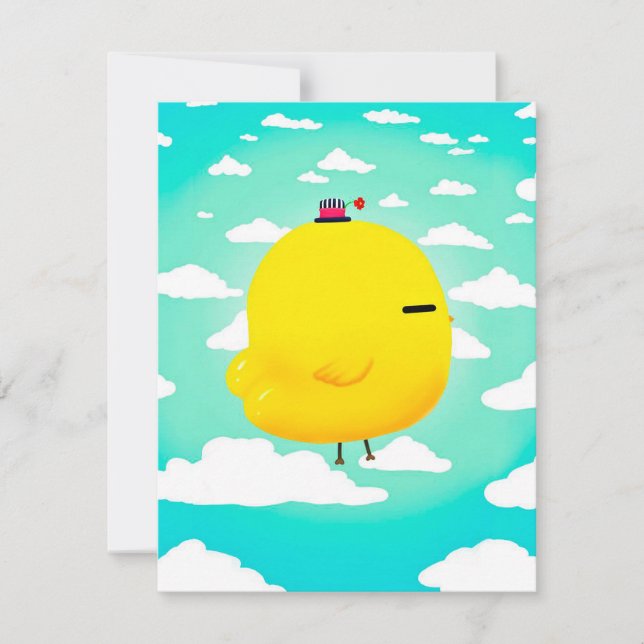 Convite Ovos Engraçados de Galinha Para Amantes de Fazenda (Frente)