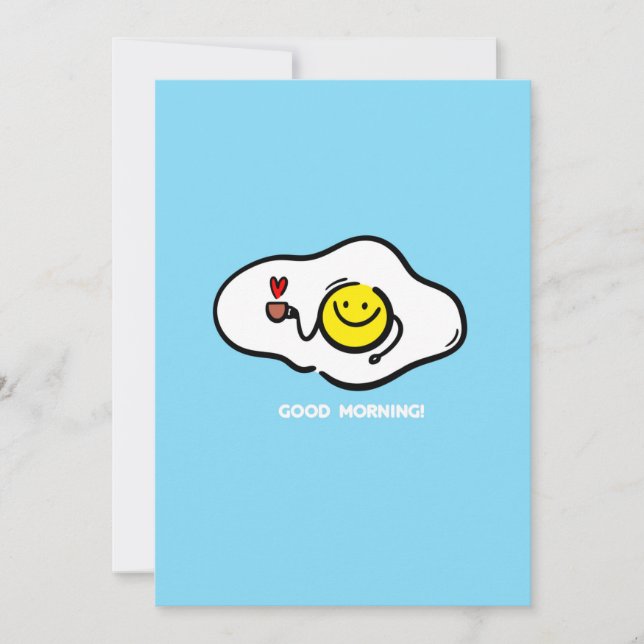 Convite Ovos secos bom dia (Frente)