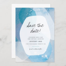 Pacific Blue Save Date (Salva a data)