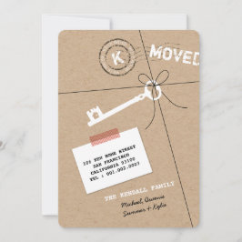 Convite Pacote carimbado do monograma & partido de