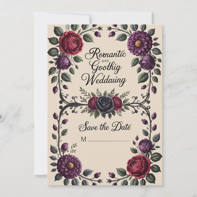 Convite Pacote Clipart de Casamento de Boho do Deserto Mod (Frente)