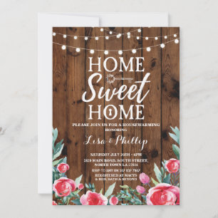 Convite Pacote de Chave de Madeira para Lavagem Floral Ver