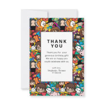 Padrão de Personagens de Harry Potter Agradeciment