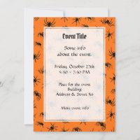 Padrão de Silhuettes de Aranha