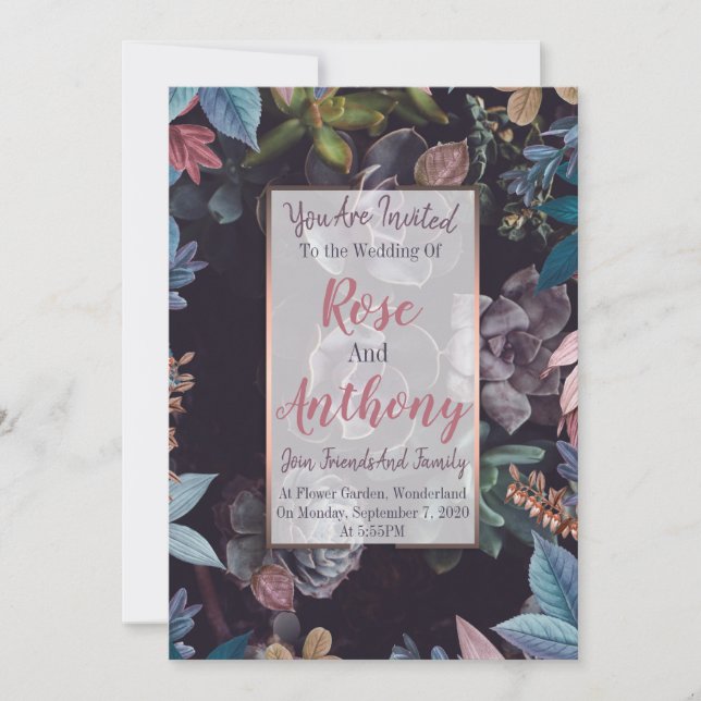 Convite Padrão de sucesso (Frente)