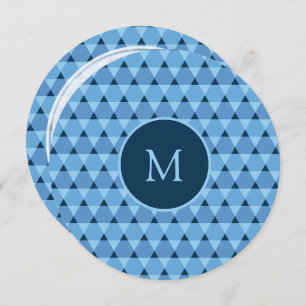 Convite Padrão de triângulos