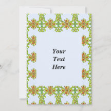 Padrão personalizável de tecelagem do Art Nouveau