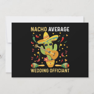 Convite Padre de Casamento Não Médio Festa Mexicana