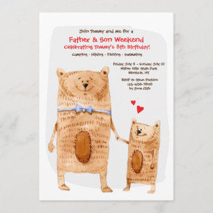 Convite Padre e Son Bears