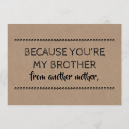 Convite Padrinho de casamento Contemporâneo / Melhor Propo