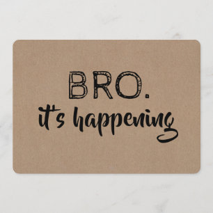 Convite Padrinho de casamento engraçado ou a melhor