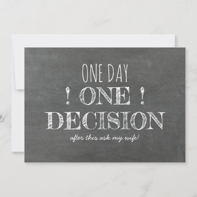 Convite Padrinho de casamento engraçado ou melhor proposta (Frente)