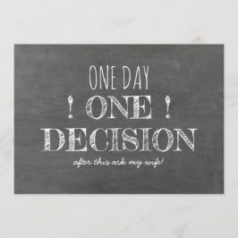 Convite Padrinho de casamento engraçado ou melhor proposta