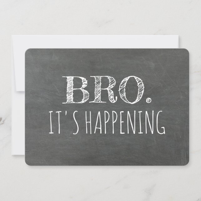 Convite Padrinho de casamento engraçado ou melhor proposta (Frente)