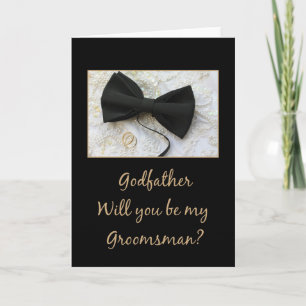 Convite Padrinho Por favor, seja meu padrinho de casamento