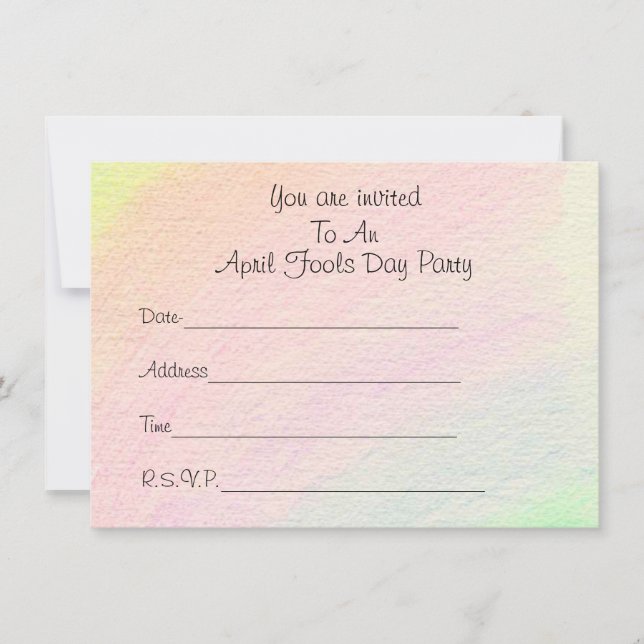 Convite Padrões de abril - (Frente)