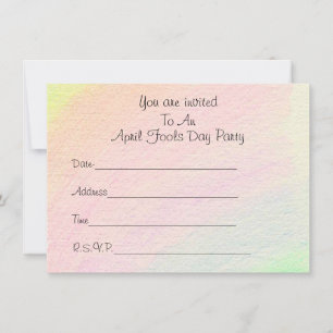 Convite Padrões de abril -