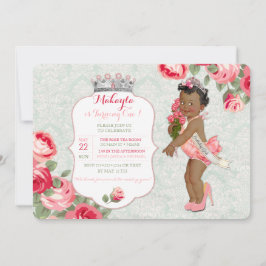 Convite Pageant Princesa Bebê