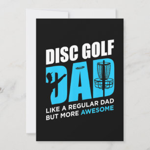 Convite Pai de Disc Golf