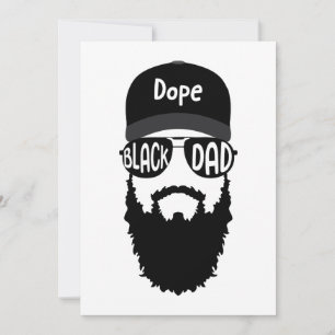 Convite Pai Preto Com Dia de os pais Da Placa