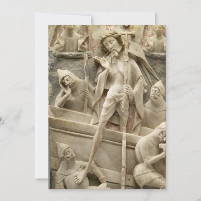 Convite Painel da Ressurreição de Cristo (Baixa Idade Médi (Frente)