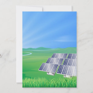 Convite Painel Solar Ecológico na Paisagem