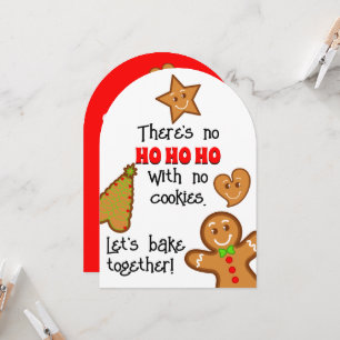 Convite Pais De Gingerpão De Natal - Festa De Banho