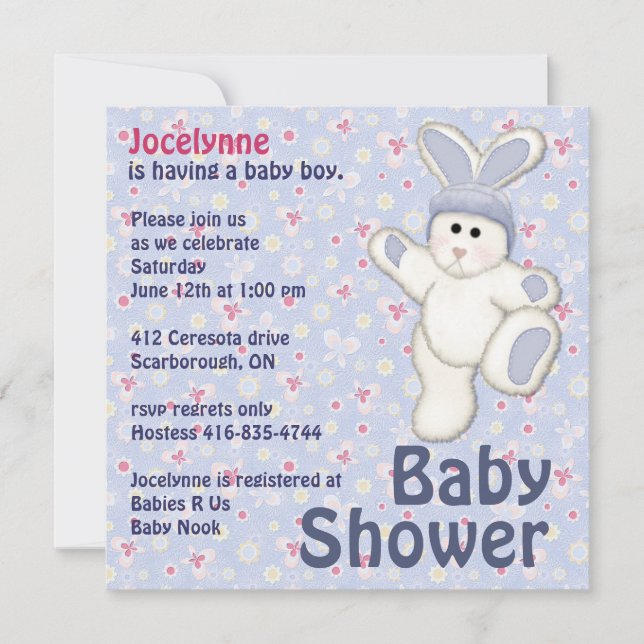 Convite País Doce - Menino (Frente)