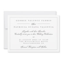 Paisagem Caligrafia Formal Casamento Elegante