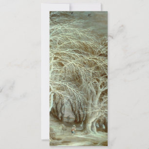 Convite Paisagem de inverno Gijsbrecht Leytens