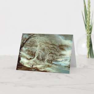 Convite Paisagem de inverno Gijsbrecht Leytens