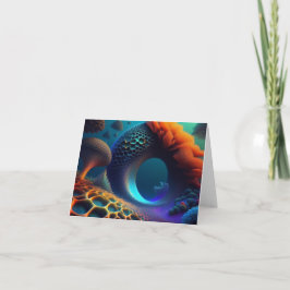 Convite Paisagem Fractal Subaquática