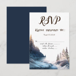 Convite Paisagem,Natureza,Floresta RSVP