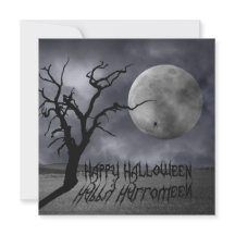 Paisagem Spooky Halloween