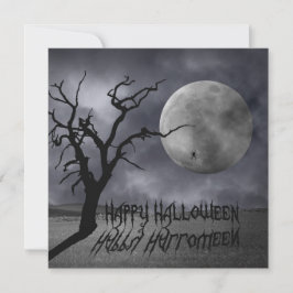 Convite Paisagem Spooky Halloween