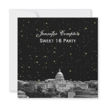 Paisagem Urbana de Washington DC Etch Estrela DIY 