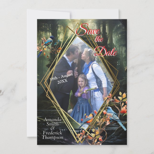 Convite Paisagens de Destino em Cave-d'Água do Nosso Mundo (Frente)