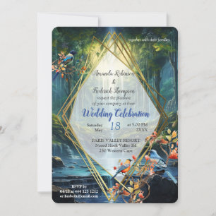 Convite Paisagens Waterfull Viajantes do Nosso Mundo