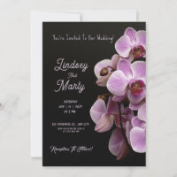 Paixão Roxa: Casamento com Orquídeas Roxas Elegant