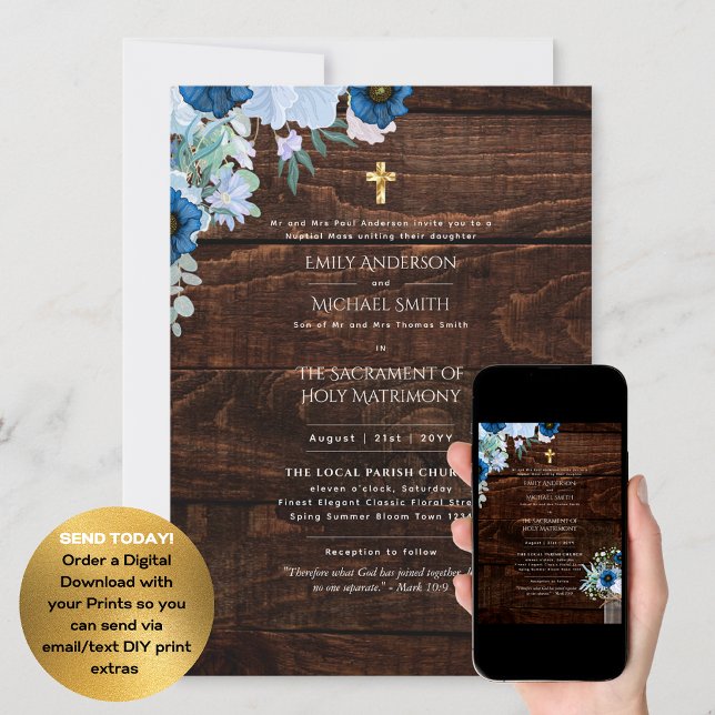 Convite Palavra Tradicional Casamento Católico Massa Nupci (Criador carregado)