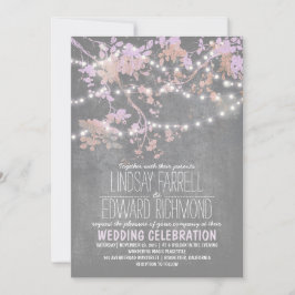 Convite Palavras de cordas bonitas e ricos