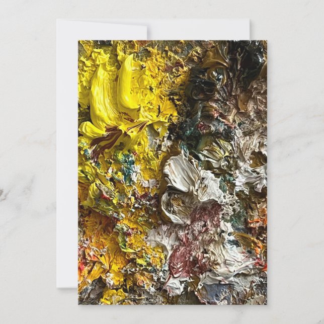 Convite Paleta de artistas #1 (Frente)