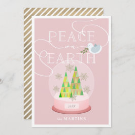 Convite Paleta de Natal Rosa-Rosa