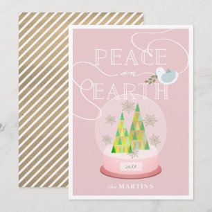 Convite Paleta de Natal Rosa-Rosa