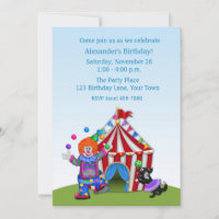 Palhaço De Malabarismo, Tent De Circo, Festa de an