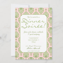 Convite Palm Beach Theme Invitation