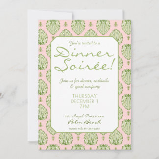 Convite Palm Beach Theme Invitation