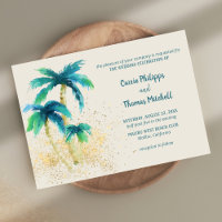 Palm Paradise | Casamento Azul Da Casa Da Casa De